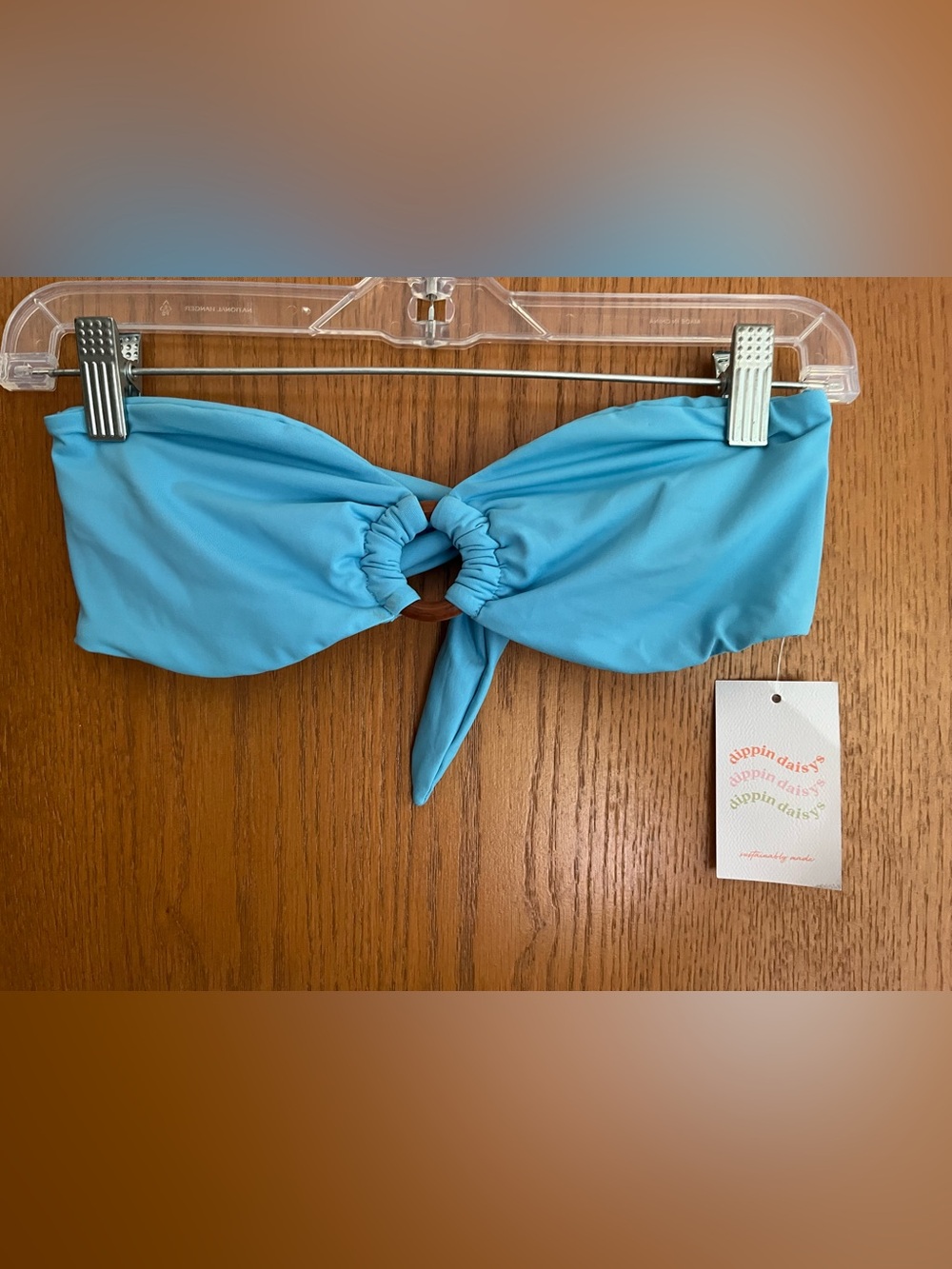Dippin Daisy’s Lotus Bandeau Swim Top Size Medium NEW